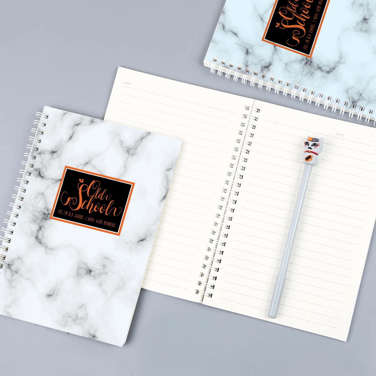 Smiley A4 Spiral Notebooks 120Pgs CR-011 - Image 3