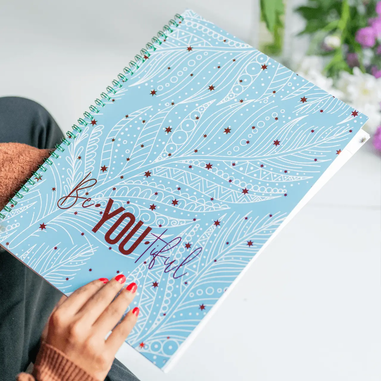 Smiley A4 Spiral Notebooks 120Pgs CR-013