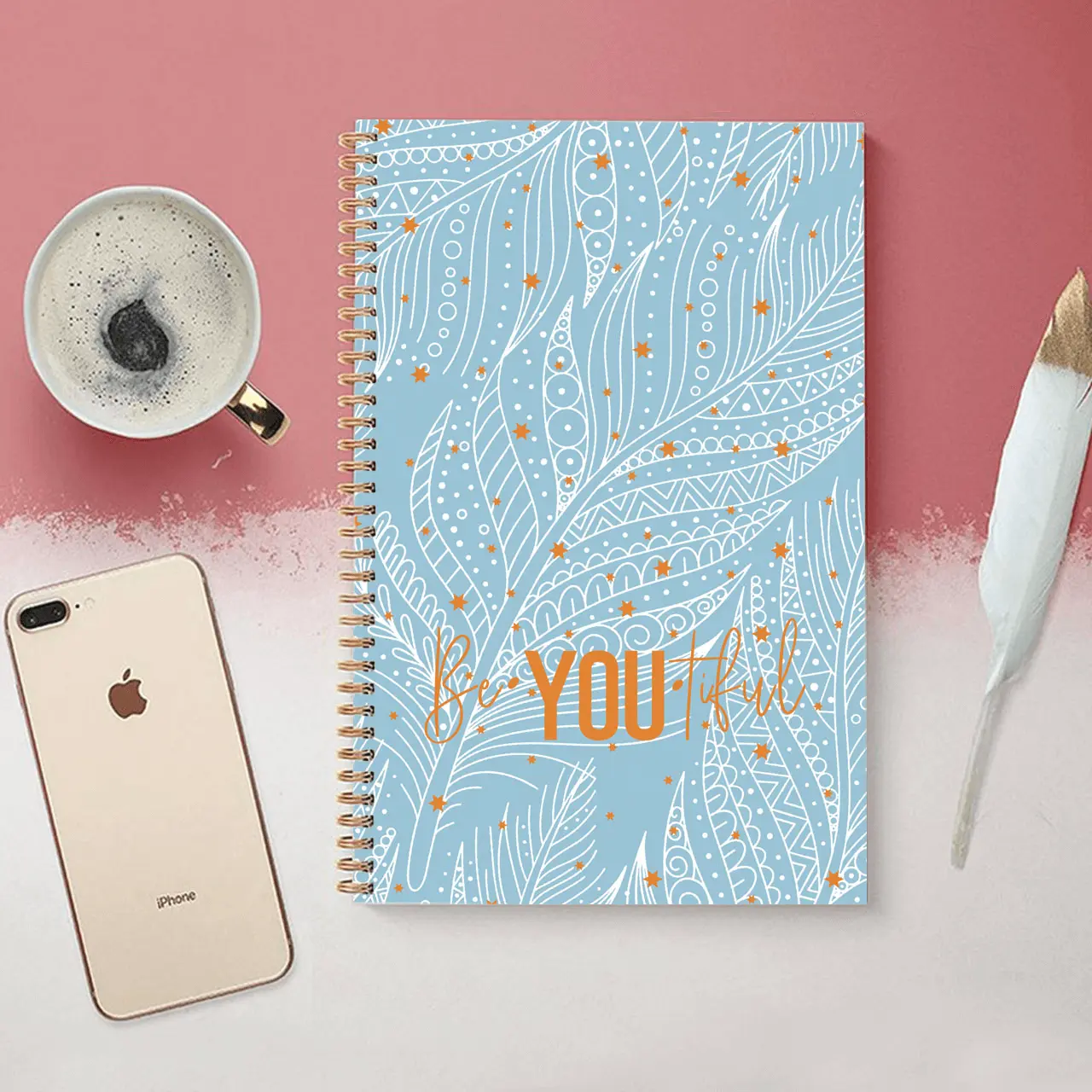 Smiley A4 Spiral Notebooks 120Pgs CR-013 - Image 3