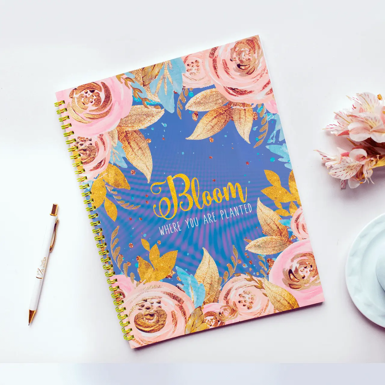 Smiley A4 Spiral Notebooks 120Pgs CR-001 - Image 2