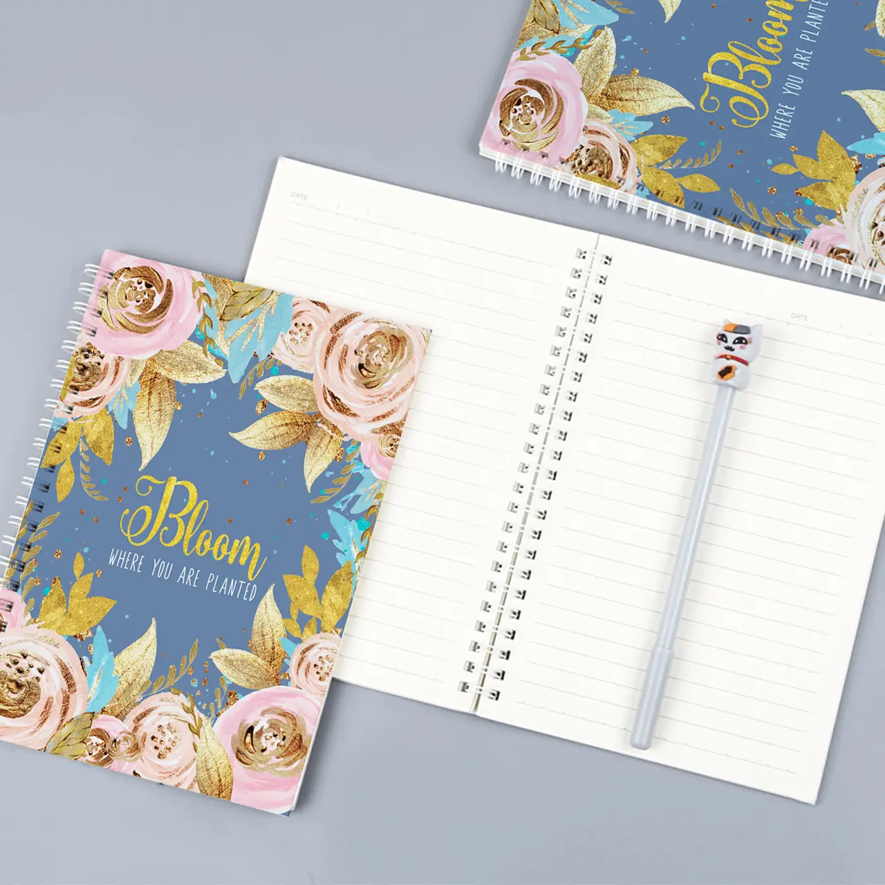 Smiley A4 Spiral Notebooks 120Pgs CR-001 - Image 3