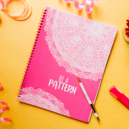Smiley A4 Spiral Notebooks 120Pgs CR-003