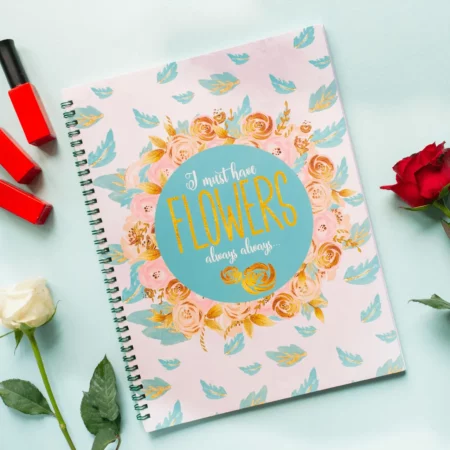 Smiley A4 Spiral Notebooks 120Pgs CR-005