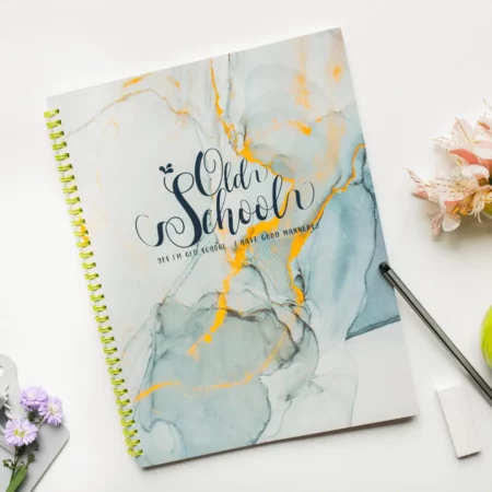Smiley A4 Spiral Notebooks 120Pgs CR-007