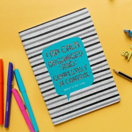 Smiley Softcover 80pgs  Classic Stripe  Notebooks 80-001