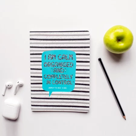 Smiley Softcover 80pgs  Classic Stripe  Notebooks 80-004