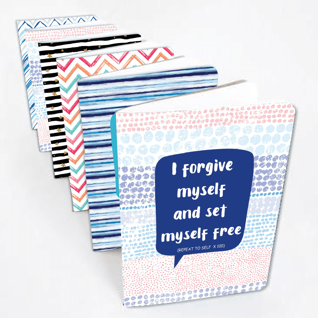 Smiley Softcover 80pgs Classic Stripe Notebooks 80-005 - Image 8
