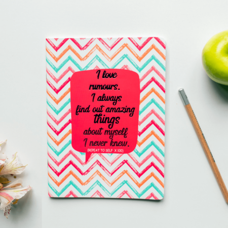 Smiley Softcover 80pgs Classic Stripe Notebooks 80-007
