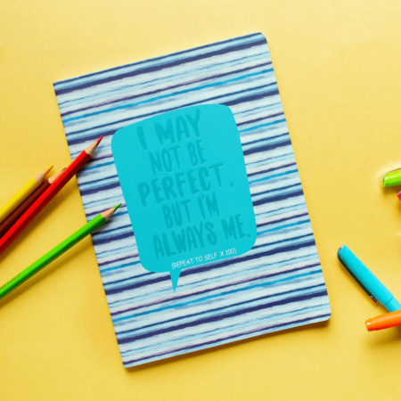 Smiley Softcover 80pgs Classic Stripe Notebooks 80-008